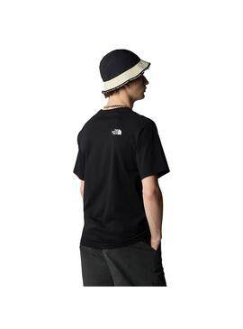 Camiseta Hombre The North Face Raglan Easy Negra