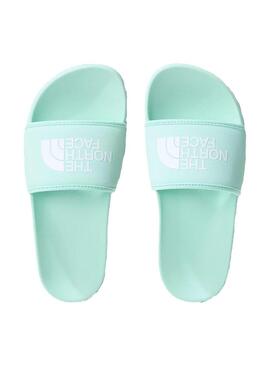 Chancla Mujer The North Face Base Camp Slide III Verde Agua