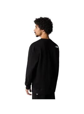 Sudadera Hombre The North Face Simple Dome Crew Negra