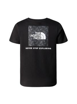 Camiseta Niño The North Face Red Box Negra