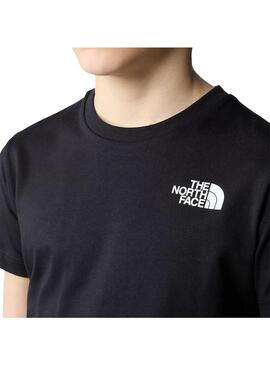 Camiseta Niño The North Face Red Box Negra