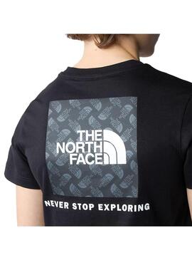 Camiseta Niño The North Face Red Box Negra