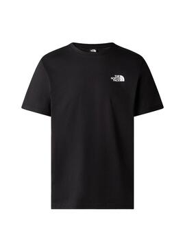 Camiseta Hombre The North Face Red Box Negra