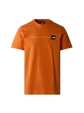 Camiseta Hombre The North Face Nse Desert Naranja