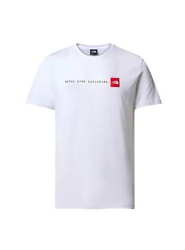 Camiseta Hombre The North Face Nse Blanca