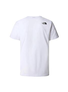 Camiseta Hombre The North Face Nse Blanca