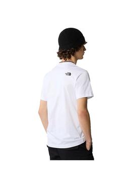 Camiseta Hombre The North Face Nse Blanca