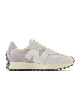 Zapatilla Unisex New Balance 327 Gris Beige Blanco