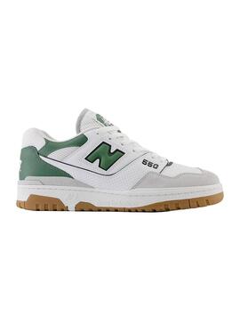 Zapatilla Hombre New Balance 550ESB Blanco Verde