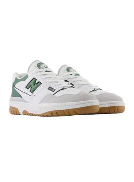 Zapatilla Hombre New Balance 550ESB Blanco Verde