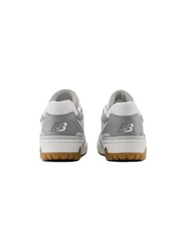 Zapatilla Niño/a New Balance 550 Blanca Gris