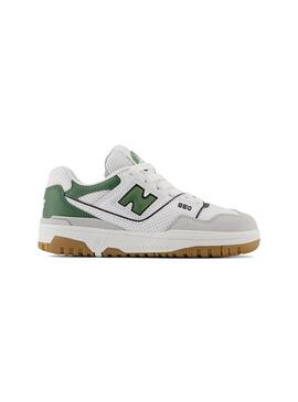 Zapatilla Niño/a New Balance 550SD BlancoVerde