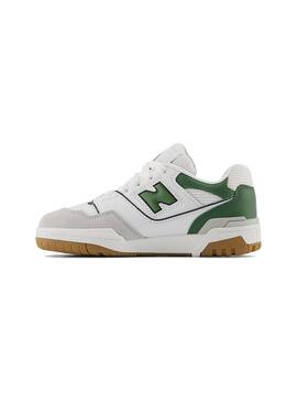 Zapatilla Niño/a New Balance 550SD BlancoVerde