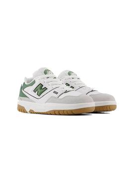 Zapatilla Niño/a New Balance 550SD BlancoVerde