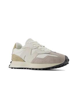 Zapatilla Hombre New Balance 327 Blanca Gris Be