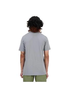 Camiseta Hombre New Balance Thesystem Gris