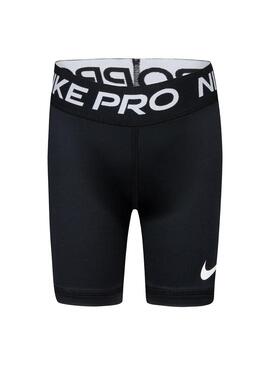 Short Niña Nike Pro Df Negra