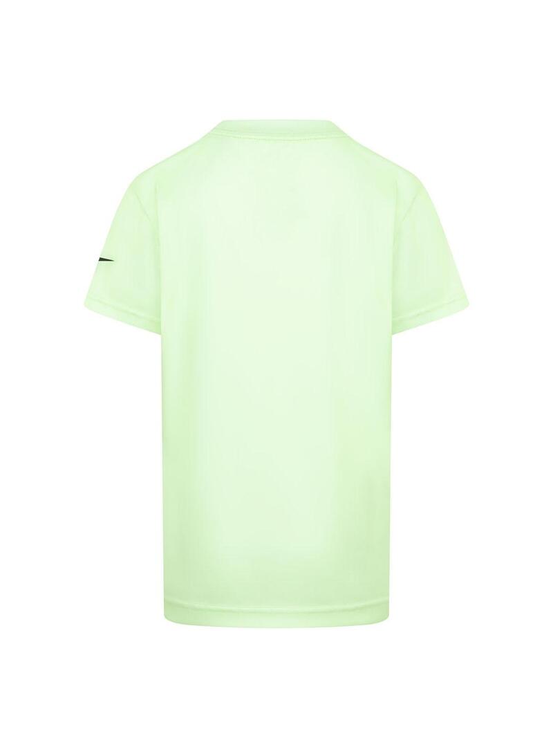 Camiseta Niño Nike Stacked Up Verde
