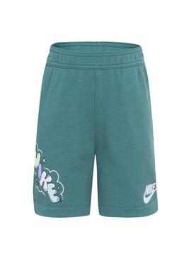 Short Niño Nike Cyoa Ft Short Verde