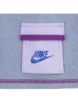 Conjunto Niño/a Nike REIMAGINE Blanco Gris