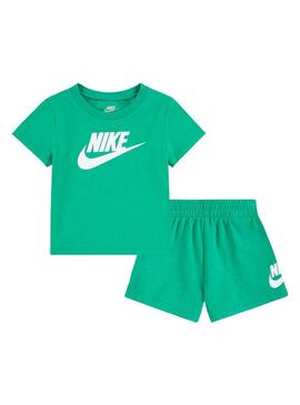 Conjunto Niño/a Nike Club Verde