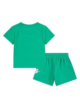 Conjunto Niño/a Nike Club Verde