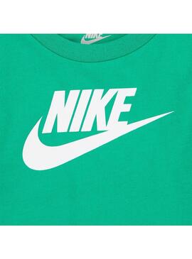 Conjunto Niño/a Nike Club Verde