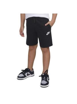 Pantalón corto Niño Nike Club Negro