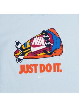 Camiseta Niño Nike Boxy Art Azul