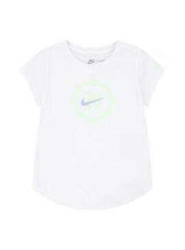 Camiseta Niña Nike PREP Blanca