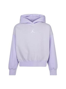 Sudadera Niña Jordan Essential Lila