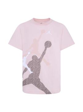 Camiseta Niño/a Jordan GRADIENT Rosa