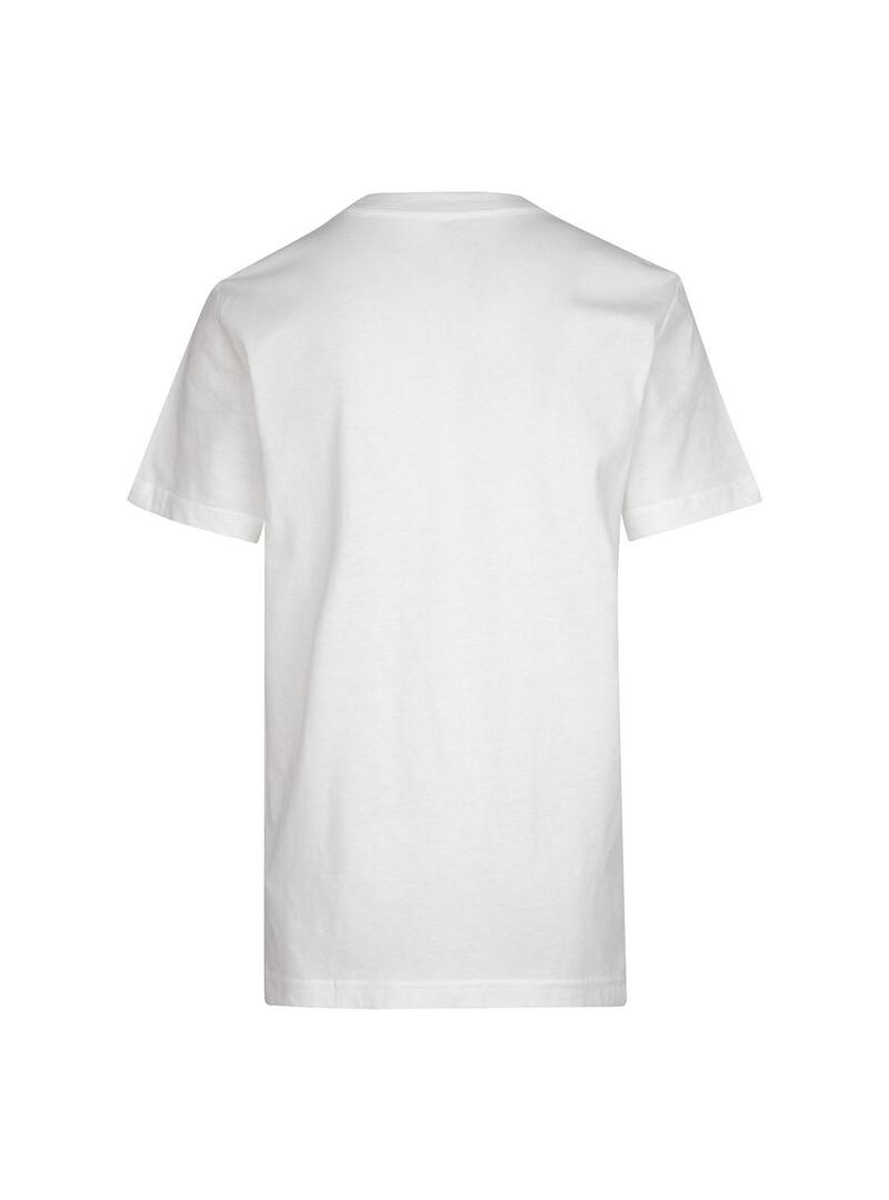 Camiseta Niño Jordan Blanca
