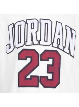 Camiseta Niño Jordan Blanca