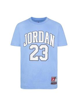 Camiseta Niño Jordan Azul