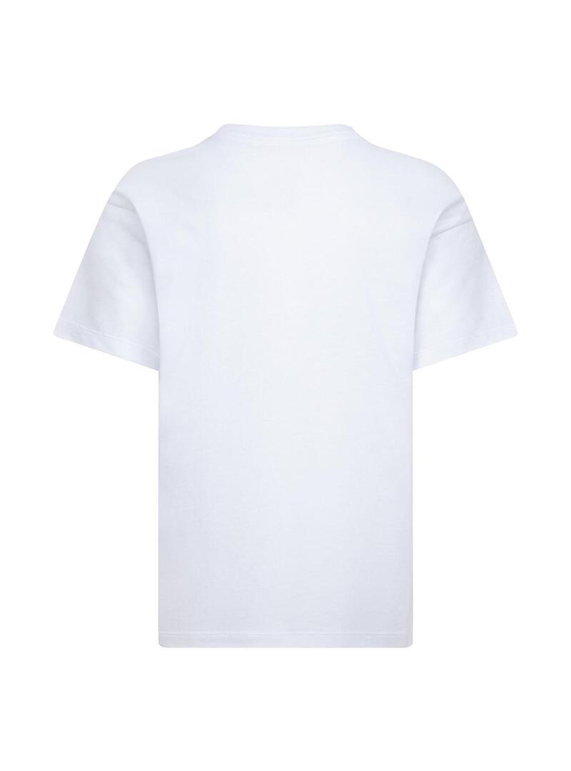 Camiseta Niña Jordan 23 LEMONADE Blanca