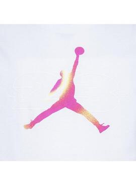 Camiseta Niña Jordan 23 LEMONADE Blanca