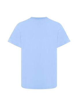 Camiseta Niña Jordan 23 Lemonade Azul