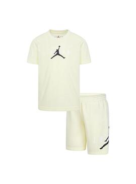 Conjunto Niño/a Jordan Jumpman Amarillo