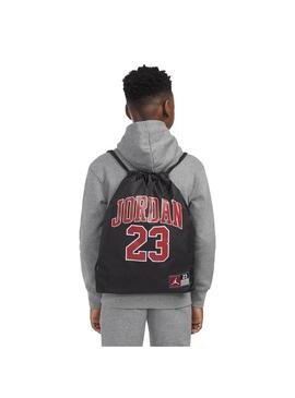 Gymsack Unisex Jordan Jersey Negro