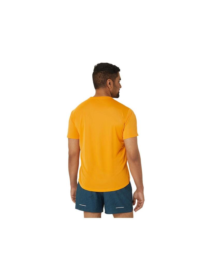Camiseta Hombre Asics Fujitrail Logo Naranja