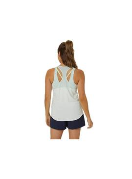 Camiseta Mujer Asics Tank Verde Pastel