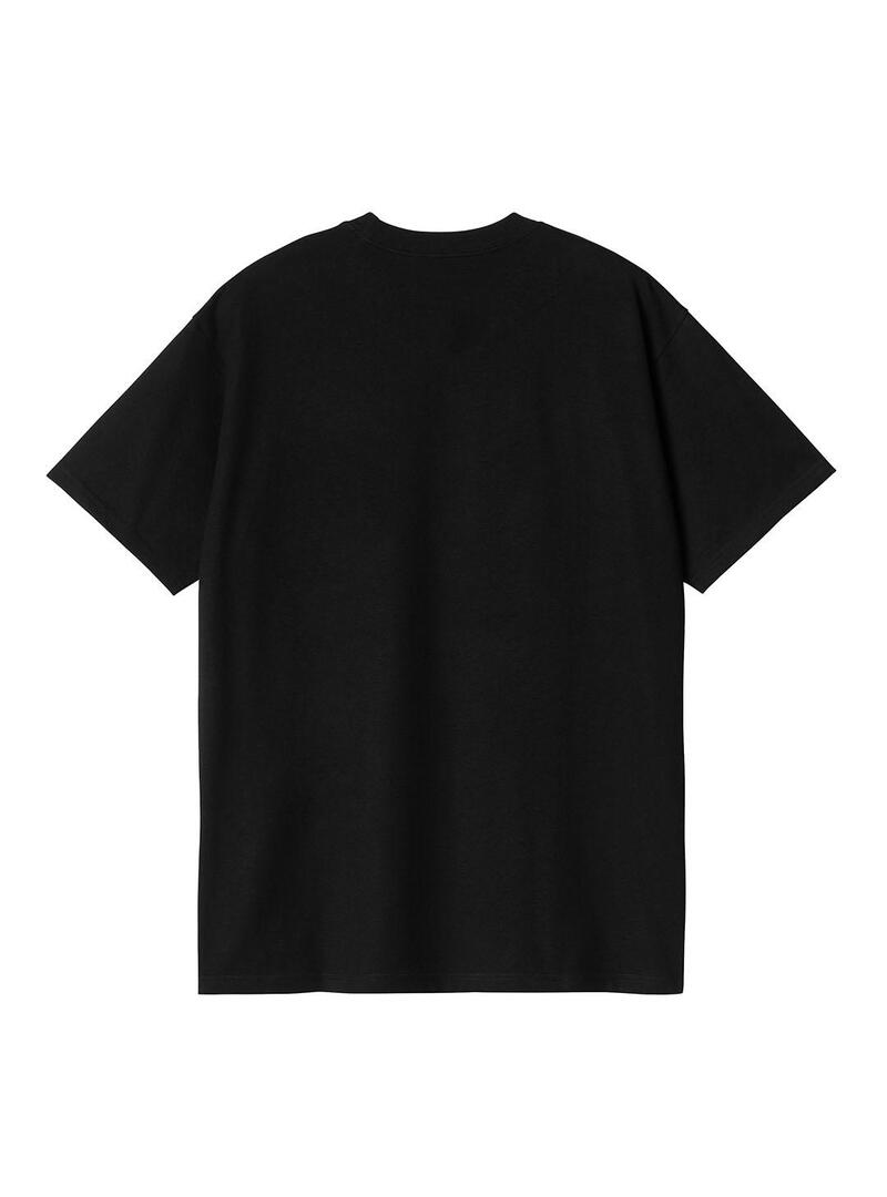 Camiseta Hombre Carhartt WIP Amour Pocket Negra
