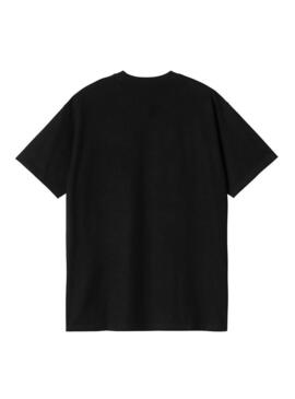 Camiseta Hombre Carhartt WIP Amour Pocket Negra