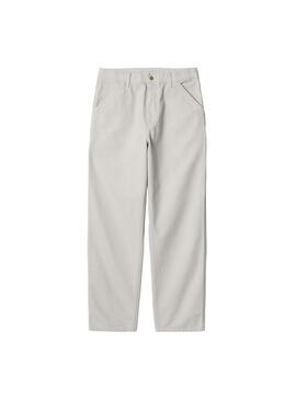 Pantalon Hombre Carhartt WIP Sngle Knee Gris