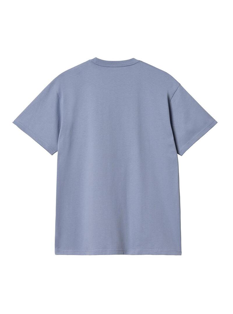 Camiseta Hombre Carhartt WIP Chase Azul