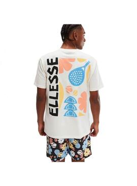 Camiseta Hombre Ellesse Impronta Crema