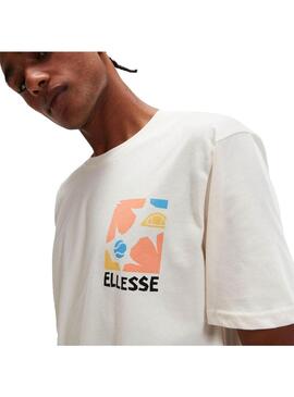 Camiseta Hombre Ellesse Impronta Crema