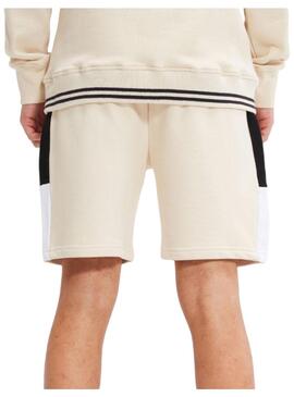 Pantalon corto Hombre Ellesse Turi Beige Negro