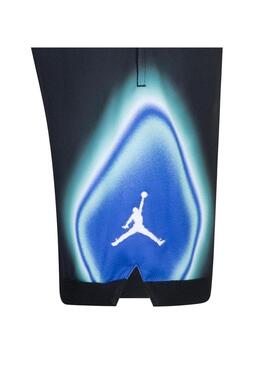 Pantalon corto Niño Jordan Air Heat Negro Azul